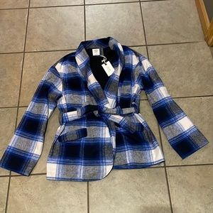 Brand Bew with tags Matilda Jane flannel Jacket sz. Small